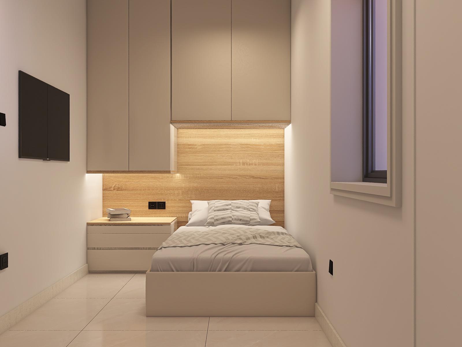 Proposed visualisation — second bedroom